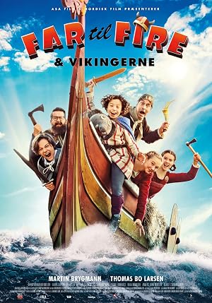 دانلود فیلم پدر چهار فرزند و وایکینگ ها Far til fire & vikingerne 2020 1 far til fire vikingerne 125607